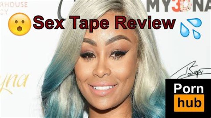 Blac Chyna's Sex Tape Leaks