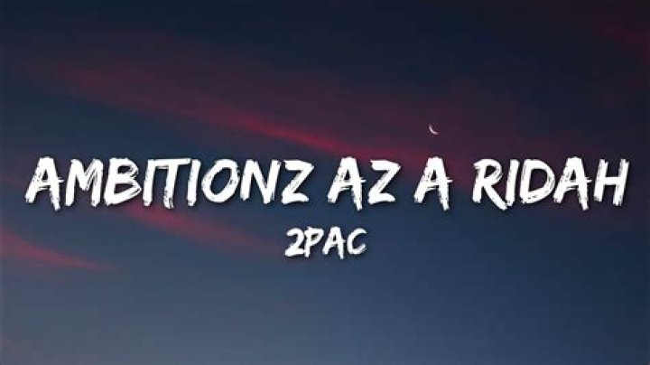 Tupac Shakur "Ambitions Az A Ridah" Lyrics Written In Jail Up For Auction