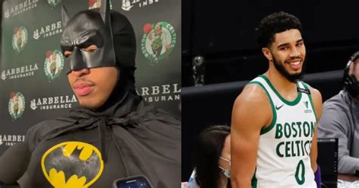 Jayson Tatum Hilariously Reacts To Grant Williams' Batman Impression