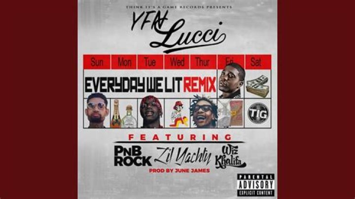 YFN Lucci Feat. PnB Rock "Everyday We Lit" Video