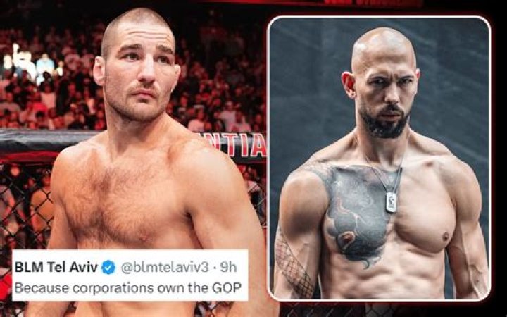 Sean Strickland Puts Andrew Tate On Blast