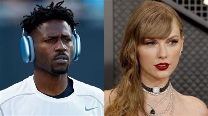 Antonio Brown Posts AI Art Of Him Kissing Taylor Swift