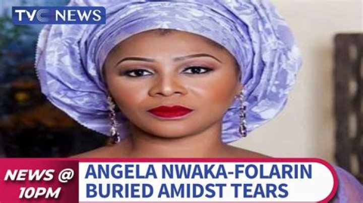 
Angela Folarin Passed Away, What Happened To Senator Teslim Folarin Wife? 