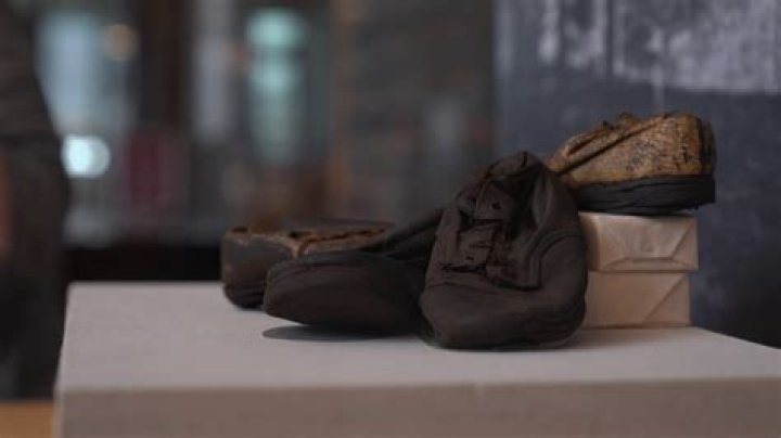Handwritten Note Found Inside Children's Shoes In Auschwitz