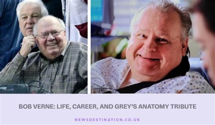 Bob Verne biografía, edad, altura, esposo, net worth, familia