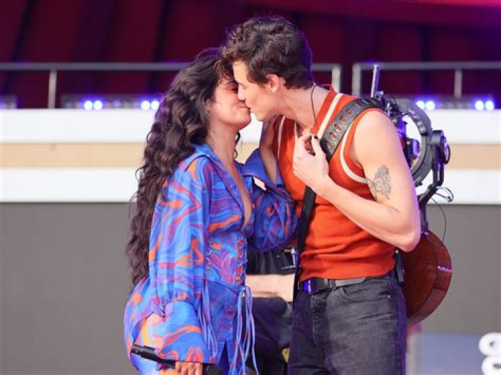Camila Cabello and Shawn Mendes Share Steamy Kiss in the Pool in Miami