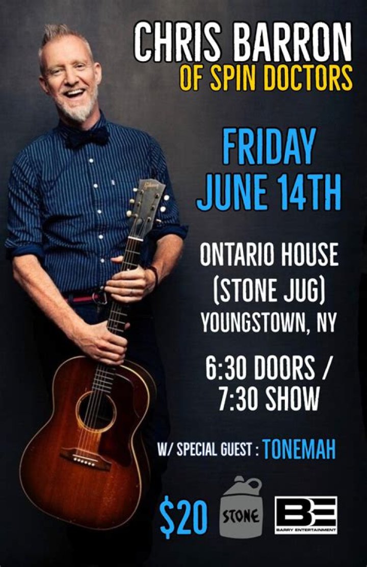 Chris Barron Biography, Age, Height, Wife, Net Worth, Family