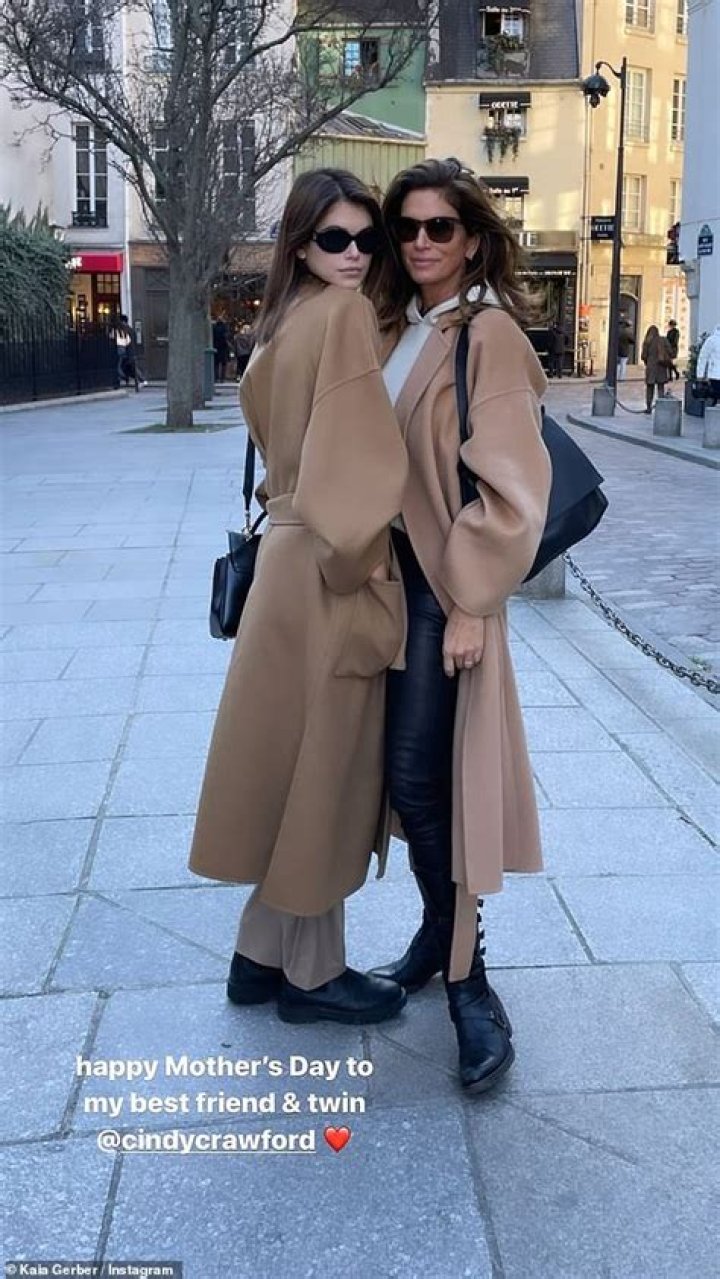 
Cindy Crawford, 56, reveals she attended Burning Man with daughter Kaia Gerber, 21, last week 