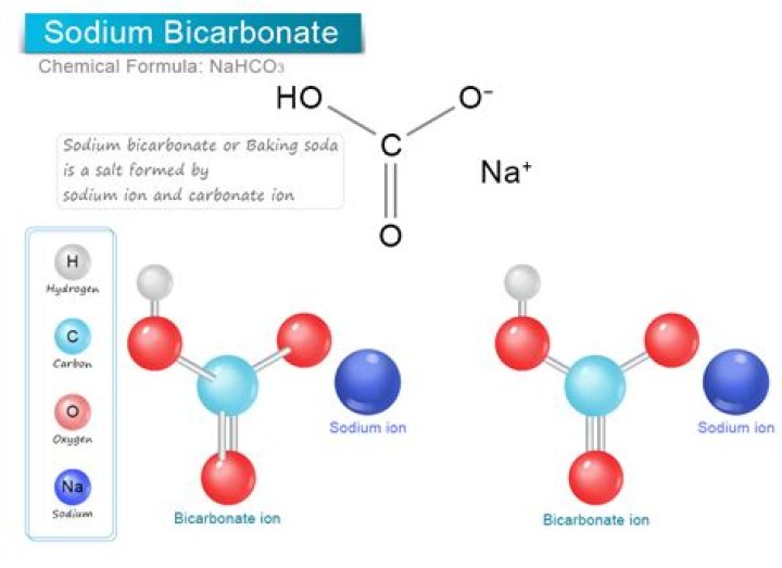 Does spring water have sodium bicarbonate?