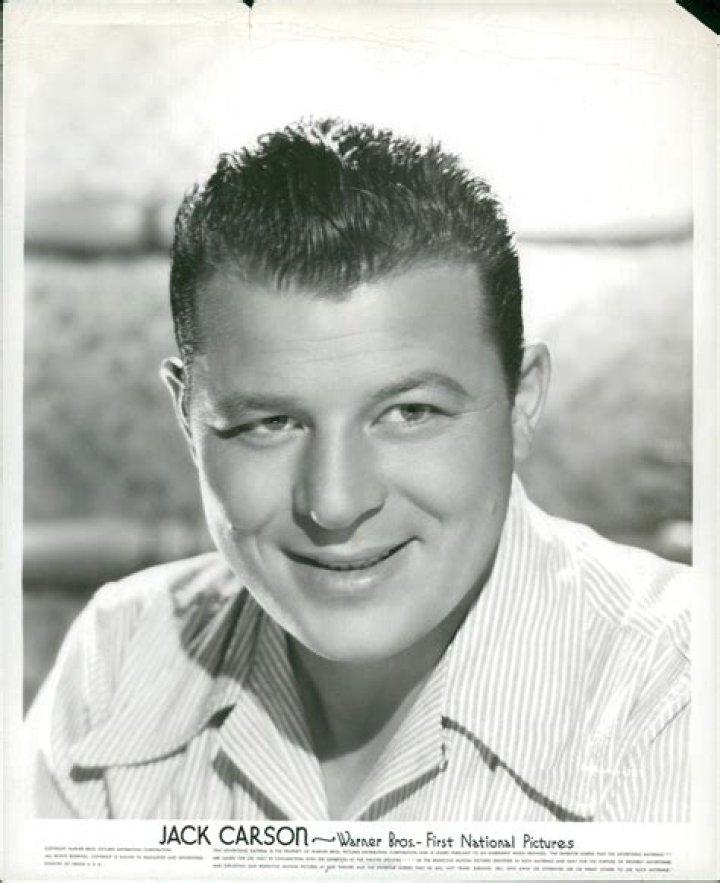 Jack Carson (Movie Actor) - Age, Birthday, Bio, Facts, Family, Net Worth, Height & More