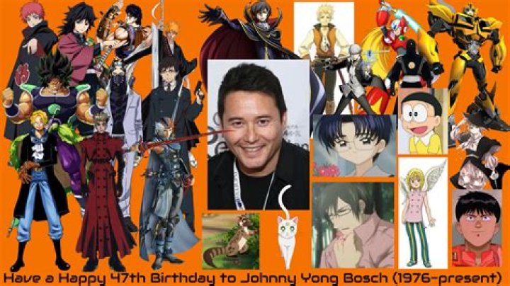 Johnny Yong Bosch biografía, edad, altura, esposo, net worth, familia