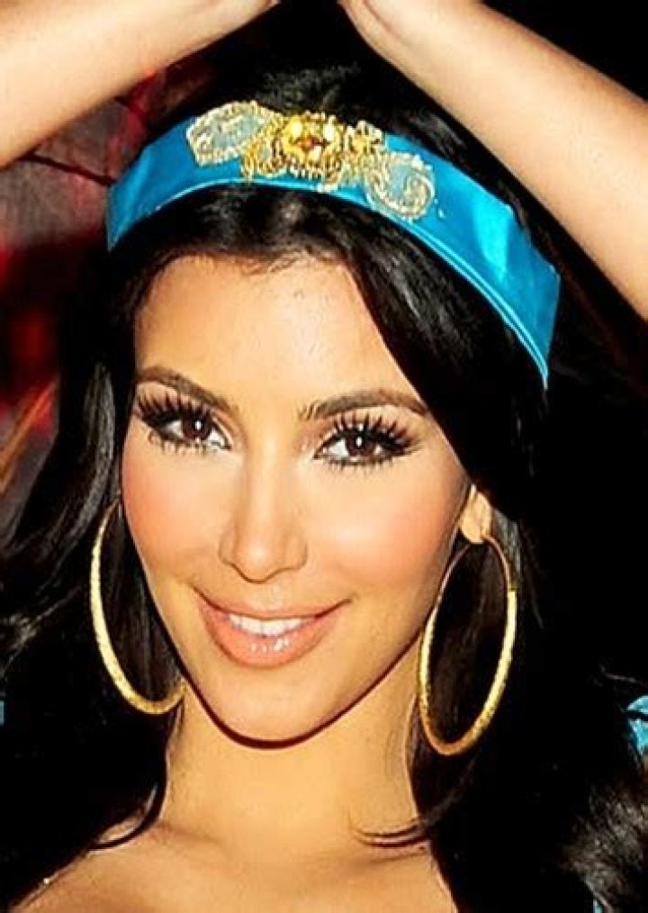 Kim Kardashian Is Barely Recognizable After Kandee Johnson Transformed Her Into a Real-Life Princess Jasmine