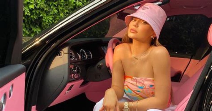 Kylie Jenner ~Casually~ Matches Her Outfit to the Pink Interior of Her Custom Rolls-Royce