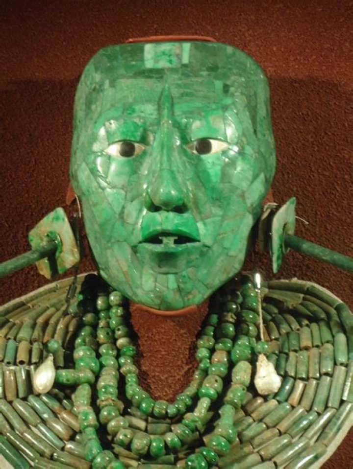 Ancient Jade Mask Found In A Maya Pyramid Tomb