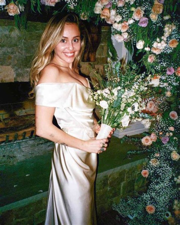 Miley Cyrus’ Wedding Dress Is Definitely Not Traditional — But We Love It! (EXCLUSIVE)