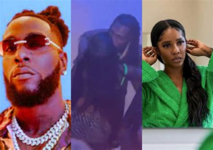 
“Na kiss be that?” – Reactions as video of Burna Boy and Tiwa Savage causes commotion 