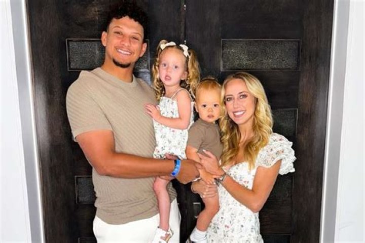 Patrick Mahomes and Brittany Matthews Share 1st Family Photo With Sterling at Kansas City Royals Opening Game