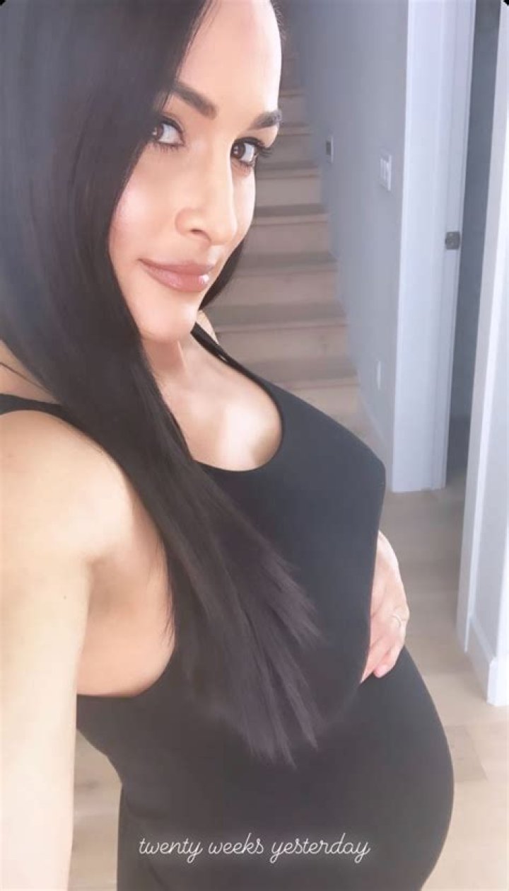 Nikki Bella Shows Off Growing Baby Bump in Athletic ‘Fit As She Nears ’24 Weeks’ Into Her Pregnancy