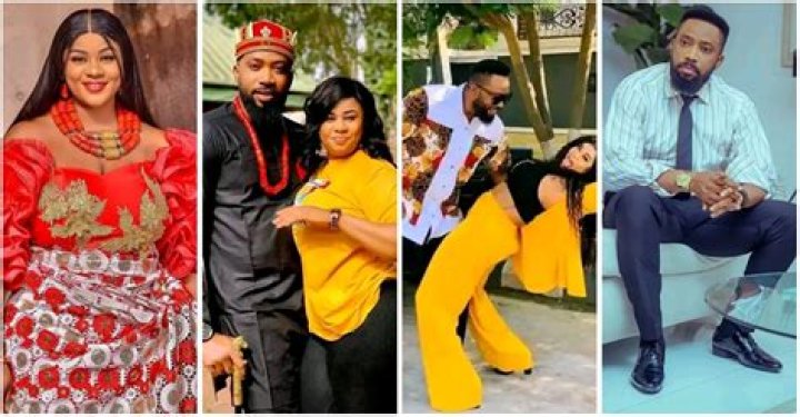 
Reactions As Actress Uju Okoli Shares New Lovely Photos Of Herself With Her Colleague, Kevin Ikeduba 