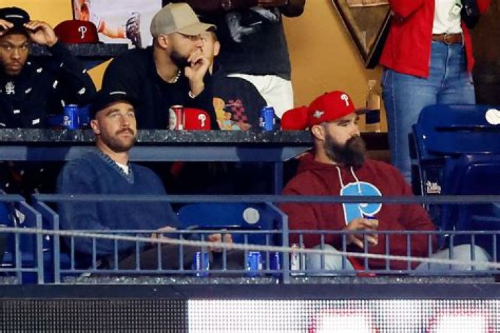 Where’s Taylor?! Travis Kelce Bonds With Brother Jason at Phillies Game After NYC Weekend With Singer