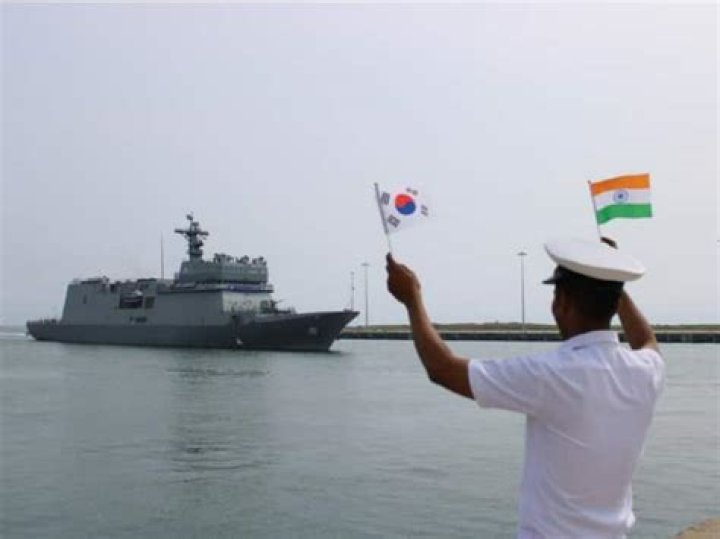 
Two South Korean naval ships reach Chennai on friendly visit 