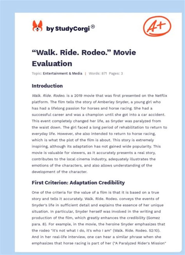 Walk. Ride. Rodeo. (2019 film) - Members profile, Facts, Wiki, Achievements, Net worth 2024 (updated)