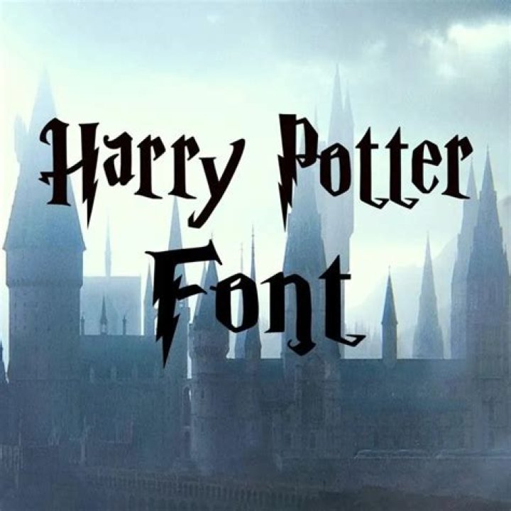 What font is Harry Potter title written in Google Docs?