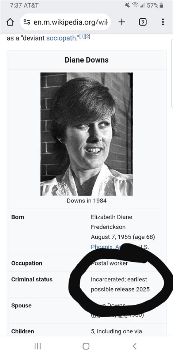 What happened to Diane Downs daughter Christie?