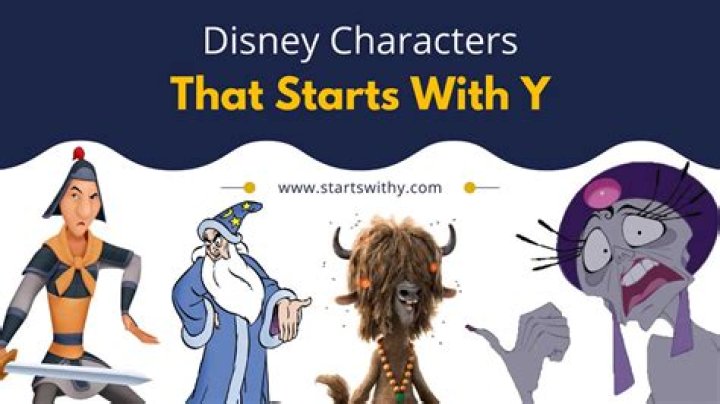 What is a Disney character that starts with H?