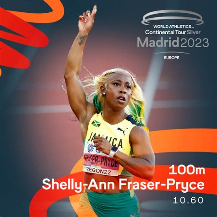 Why Is Shelly-Ann Fraser-Pryce Wearing A Wig? Fixes It During The Mid-Race